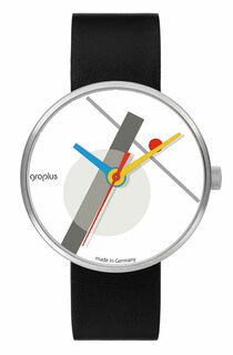 Armbanduhr "Hommage à Moholy-Nagy" im Bauhaus-Stil