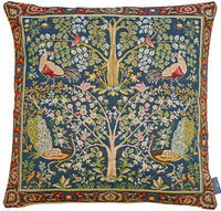 Kissenhülle "Lebensbaum blau" - nach William Morris
