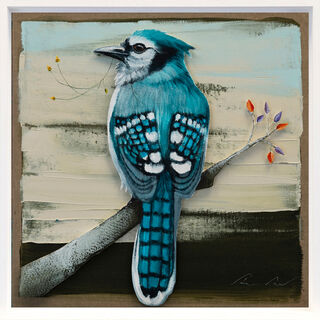 Quadro "Serie Hopefulness | Blue Jay" (2024/25) (pezzo unico)