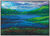 Picture "Maar" (2012) (Original / unique piece), framed