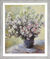 Cuadro "Vase à fleurs - Bouquet de malvas" (1881/82), enmarcado