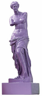 Sculpture "Venus de Milo - Lilac" (reduction, height 32 cm), artificial marble