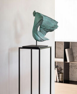 Sculpture "Verso l'alto", bronze by Armando di Nunzio