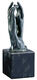 Skulptur "Katedralen" (Étude pour le secret), version i brons av Auguste Rodin