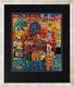 Tableau "(936) The 30 Day Fax", encadrée de Friedensreich Hundertwasser