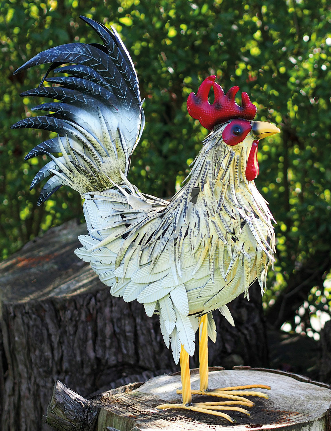 Garden ornament "Rooster Fritz"