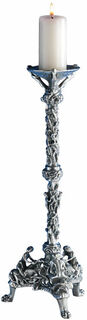 St. Bernward candlestick (reduction), silver-plated version