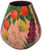 Vase en verre "Orange Garden"
