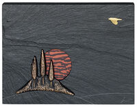 Objet mural "Voyage en Italie I"