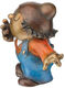 Scultura "Mainzelmännchen Anton", versione in bronzo di Wolf Gerlach