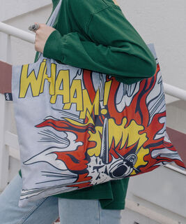 Tote bag "Whaam!" av Roy Lichtenstein