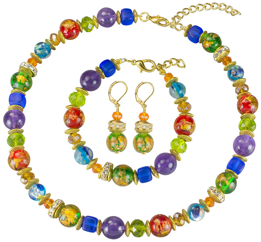 Jewellery set "Rainbow" by Petra Waszak