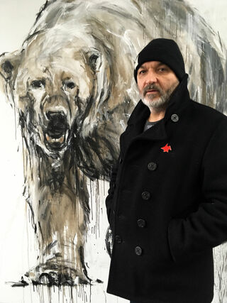Portrait of the artist Ralf Koenemann