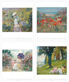 Calendrier d'artiste « Les plus beaux jardins de l'impressionnisme » 2027