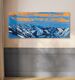 Schilderij "Berg" (2022) (Uniek stuk) van Wolf Bertram Becker