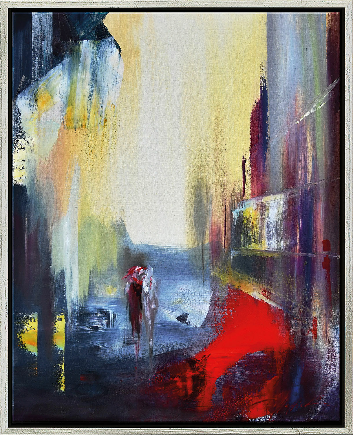 Picture "Declaration of Love" (2015), framed by Robert Hettich
