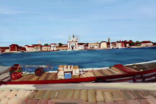 Bild "Guidecca, Venedig" (2020) (Unikat) von Caroline Weihrauch