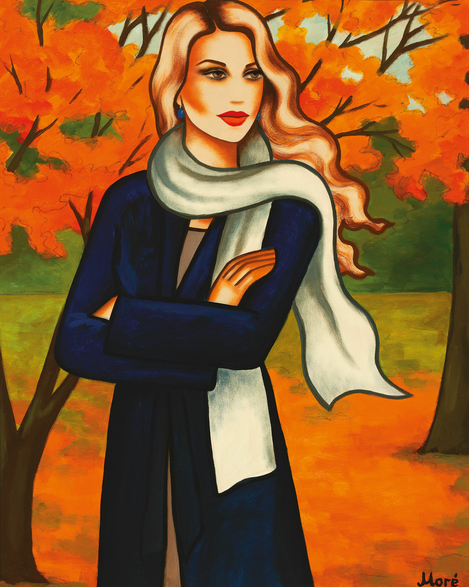 Picture "Autumn Wind" by Ekaterina Moré