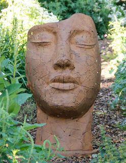 Garden sculpture "Bust Le Rêve"