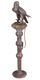 Garden sculpture "Falcon" (version with stake), bronze