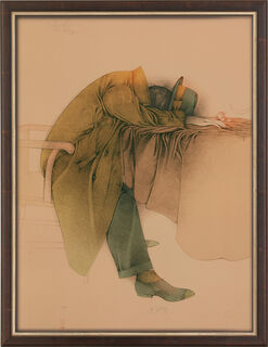 Picture "Last Espresso", framed by Bruno Bruni