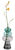 Glasvase "Curiosa (Baum)" im Retro-Design