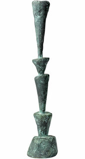 Skulptur "Figürchen groß", Bronze von Karl Manfred Rennertz