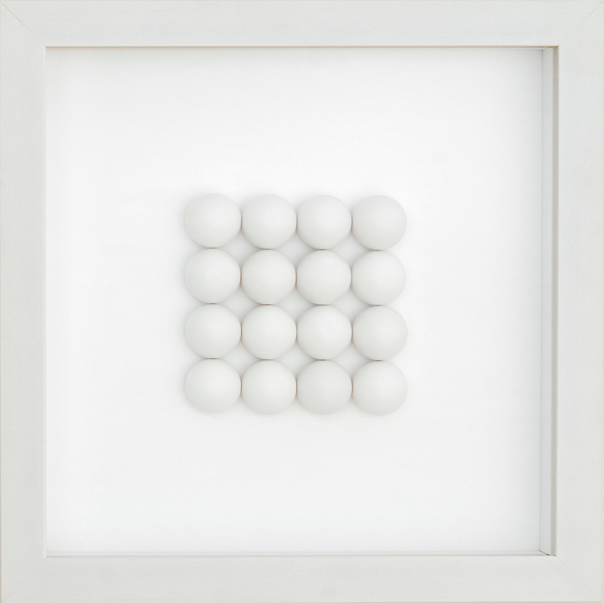 Tableau "Rhapsodie en blanc" (2021) (Pièce unique) von Mandy Wiesener