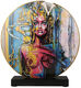 Porzellanvase "Freya" mit Golddekor von Lana Frey