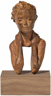 Skulptur "Zuversicht", Bronze