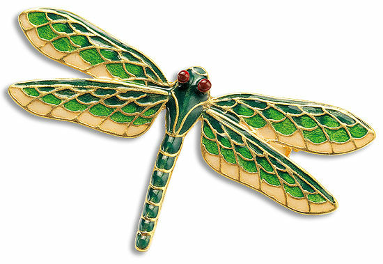 Dragonfly brooch - after Louis C. Tiffany