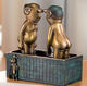 Skulptur "Herren im Bad", Bronze von Loriot