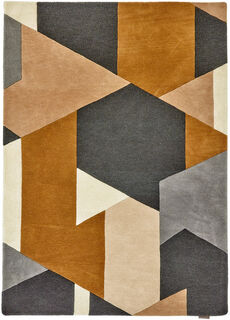 Carpet "Grey Geometrics" (170 x 240 cm)