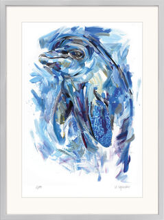 Tableau « Dolphin », encadré