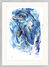 Bild "Delfin", gerahmt
