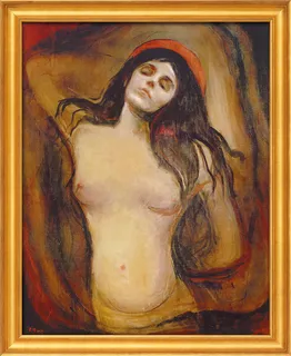 Bild "Madonna" (1894), gerahmt