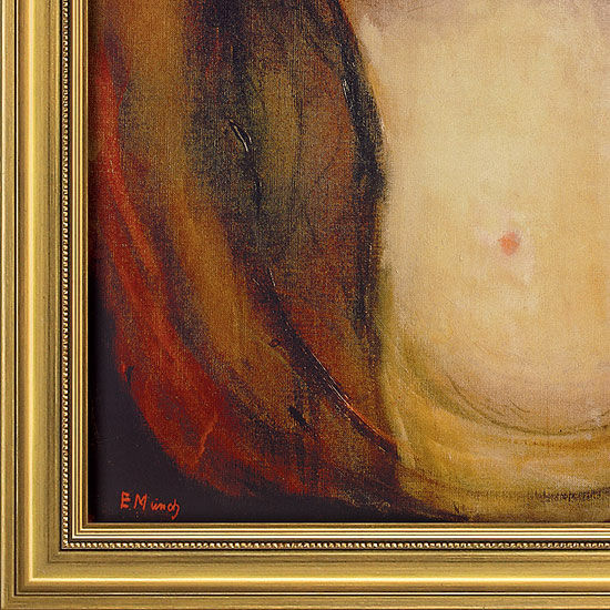 Picture "Madonna" (1894), framed by Edvard Munch