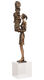 Sculpture "Bilan d'un comptable", bronze de Vitali Safronov