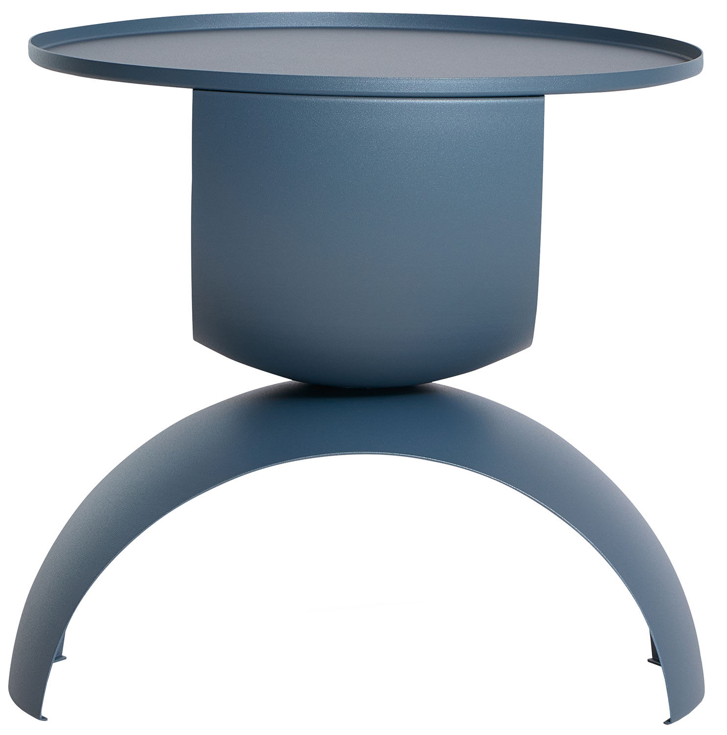 Sidebord "BOW BOW", mørkeblå version af Frederik Roijé Design
