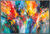 Schilderij "Celebration Of Colors" (2023) (Origineel / Uniek stuk), ingelijst