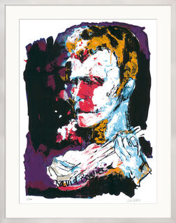 Bild "David Bowie" (2017), gerahmt