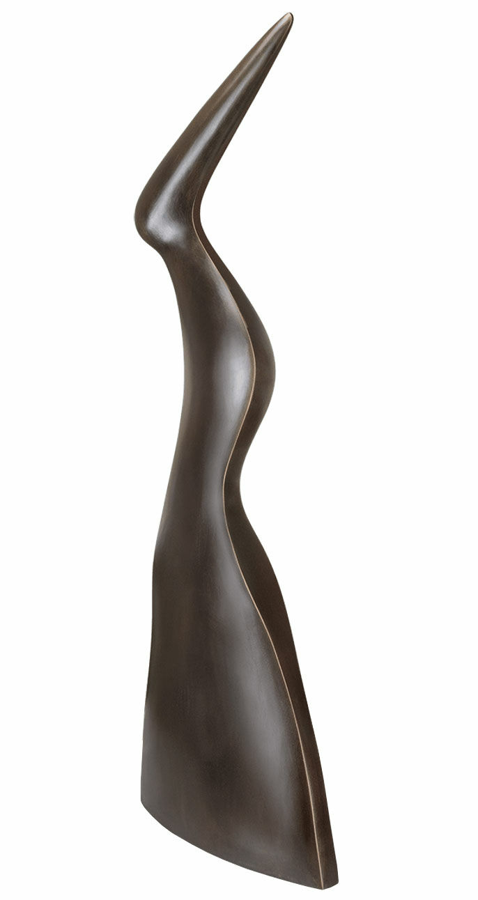 Sculpture "Guardian", bronze von Monika Wex