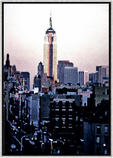 Bild "Empire State", gerahmt von Werner Pawlok