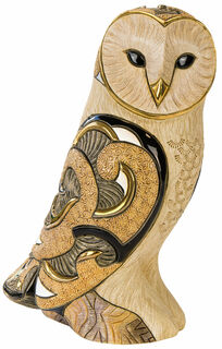 Ceramic figurine "Barn Owl"