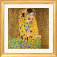 Tableau "Le Baiser" (1907-08), encadré