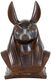 Skulptur "Anubis huvud", gjuten