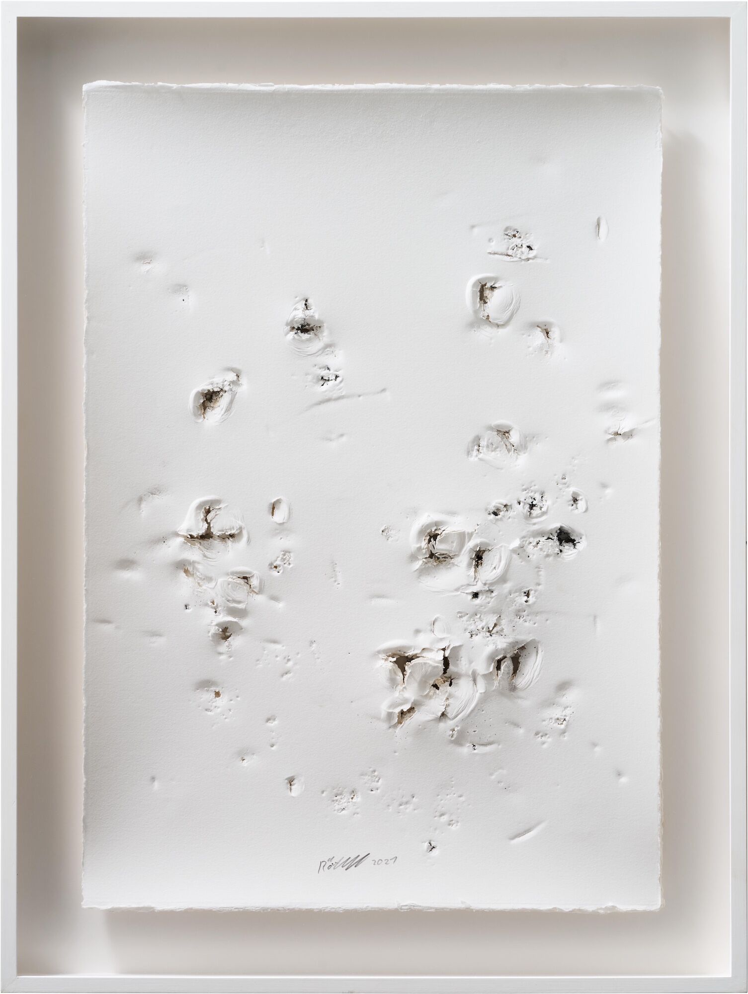 Bild "Water Lilies XXI" (2021) (Unikt verk) av Thomas Röthel