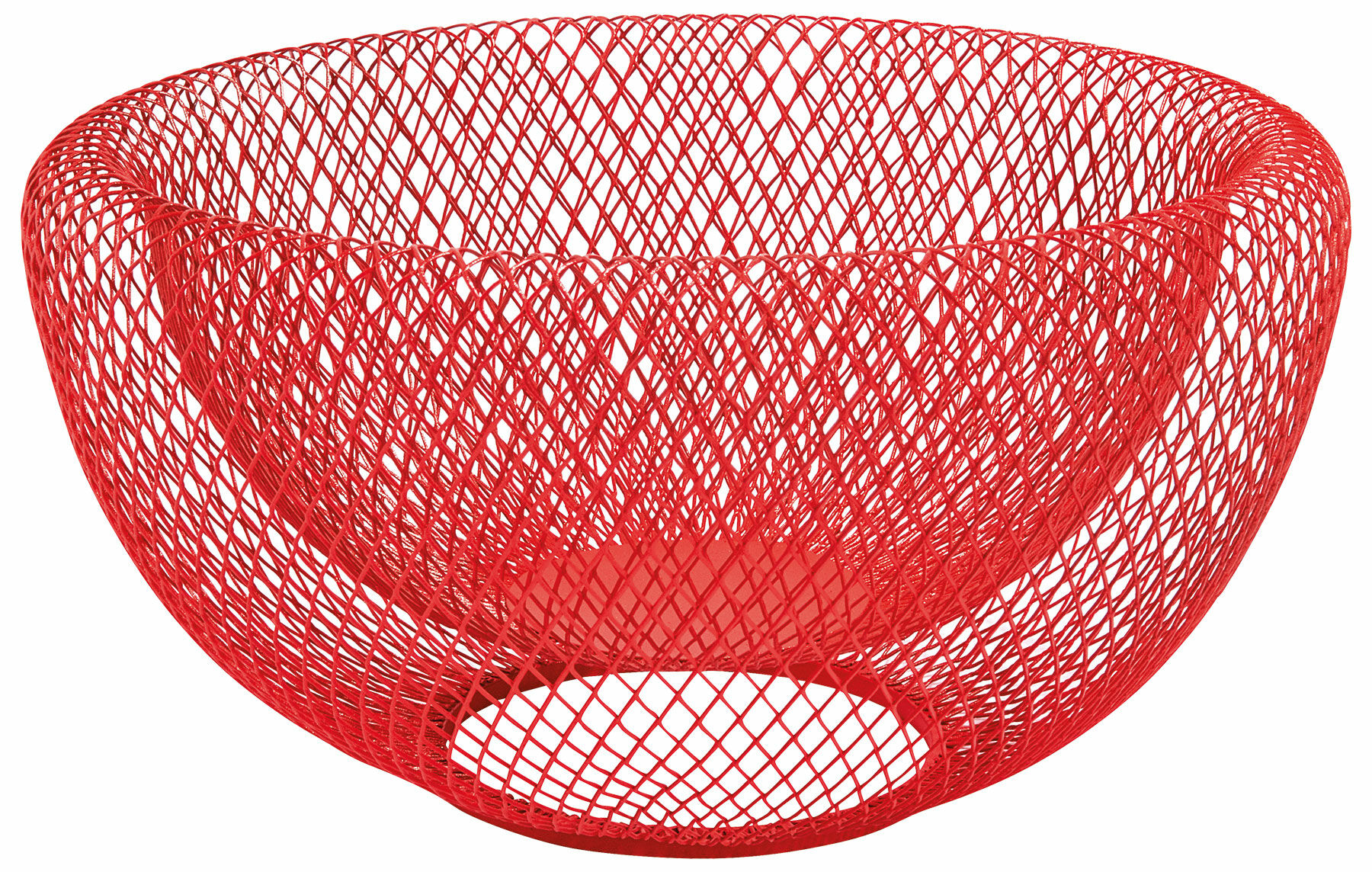 Coupe à fruits "Mesh", version rouge - Collection MoMA