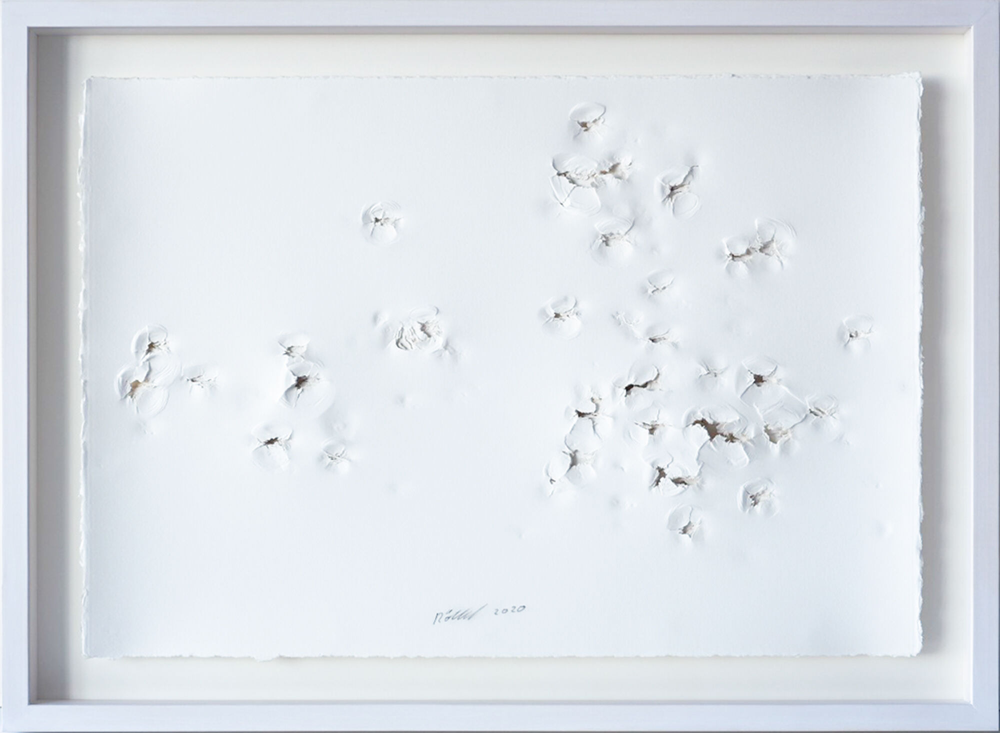 Picture "Water Lilies IV" (2020) (Unique piece) by Thomas Röthel