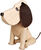Houten figuur "Oscar de Hond" - Ontwerp Hans Bolling